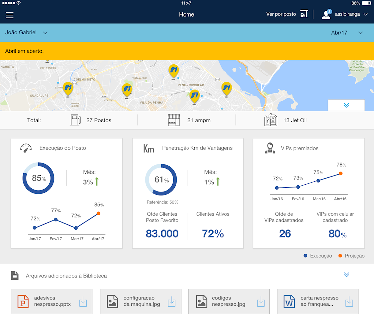 Painel de Performance Ipiranga - 7.0 - (Android)