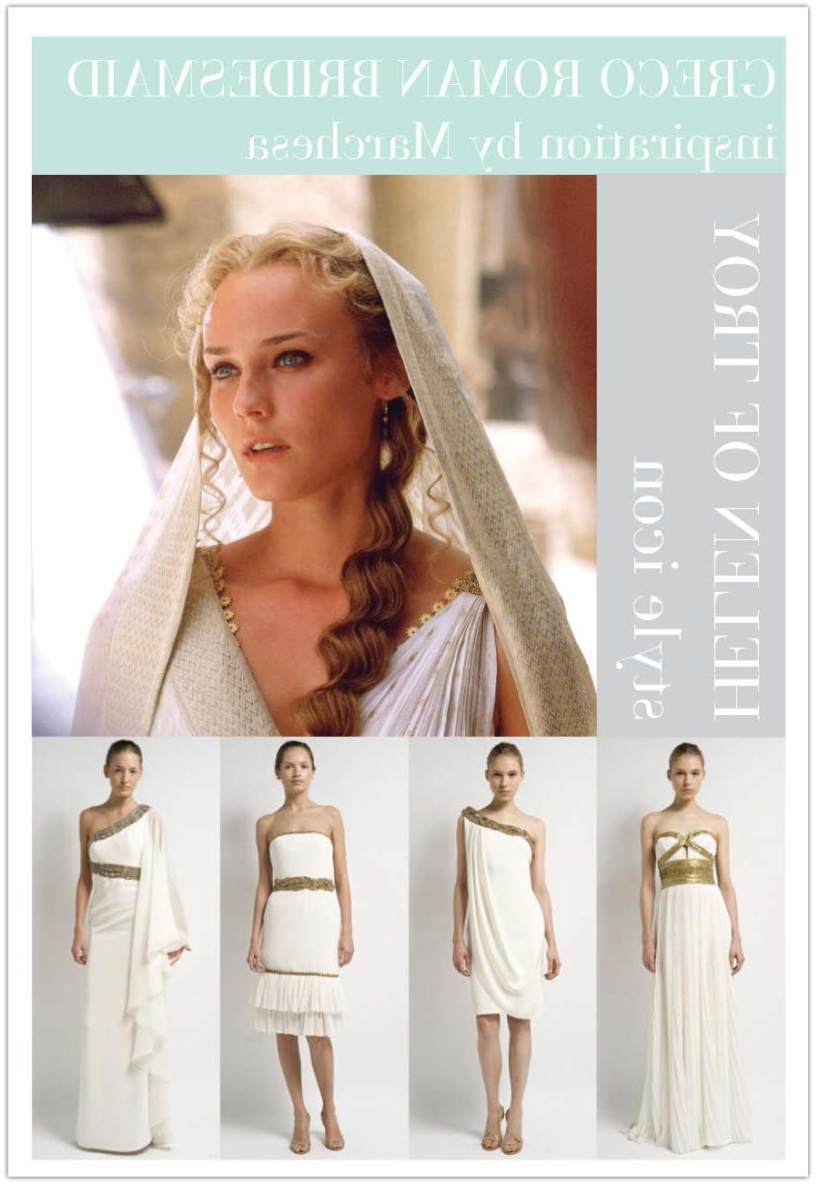 Greco Roman Wedding Fashion