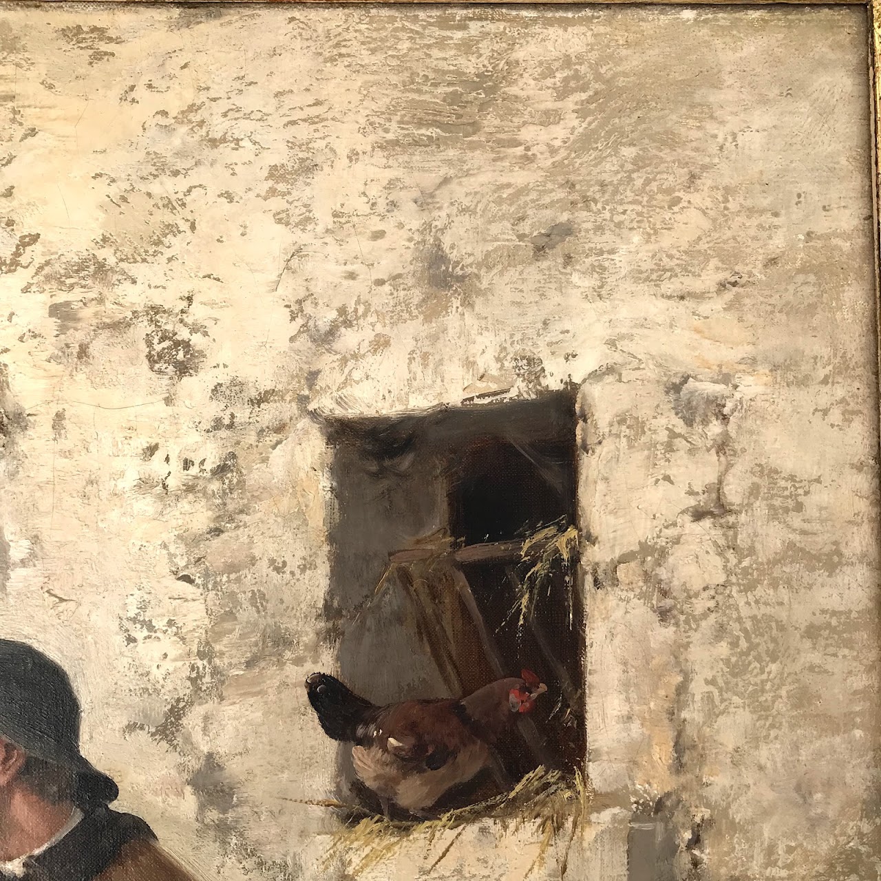 Georges-Arthur Jacquin Signed Oil Painting