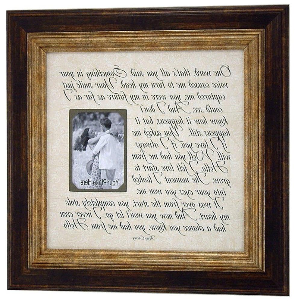 Wedding Picture Frame YOU HAD