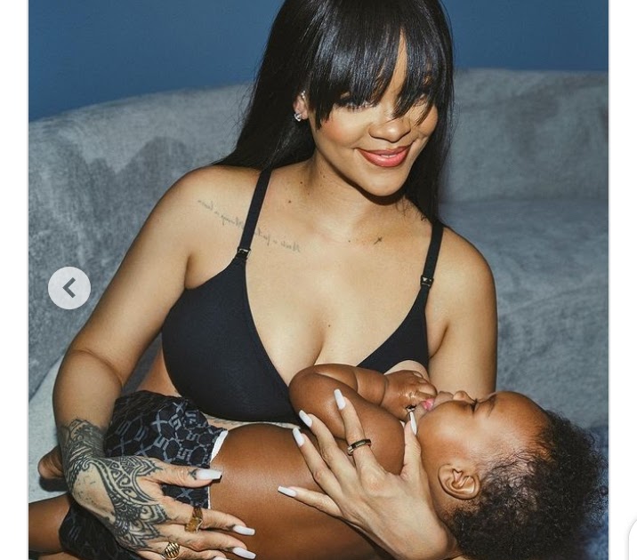 Rihanna breastfeeds son RZA in new Savage x Fenty maternity collection  campaign - ABC News