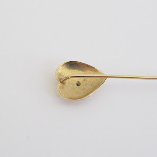 14k Gold & Diamond Pin