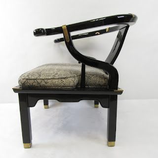 Black Lacquer Century Chair