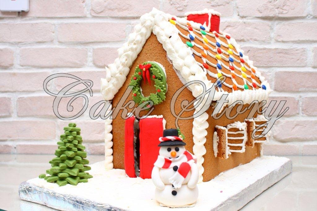 Cake Story: CHRISTMAS GINGERBREAD HOUSES