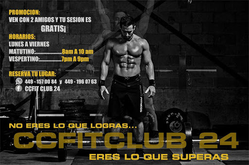 CCFIT CLUB 24, Sevilla 107, Barranca de Guadalupe, 20210 Aguascalientes, Ags., México, Entrenador personal | AGS