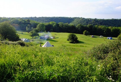 Thistledown Campsite in Gloucs allows fires