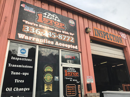 Auto Repair Shop «One Stop Auto Repair Inc», reviews and photos, 744 Peters Creek Pkwy, Winston-Salem, NC 27103, USA