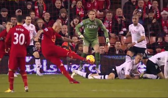 Skrtel, Liverpool - Fulham