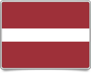 Latvian framed flag icons with box shadow