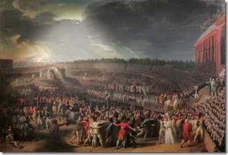 CharlesThevenin - La Fete De La Federation le 14 juillet 1790 - Musée Carnavalet