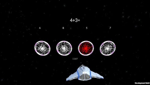 Android application CosmiQuiz screenshort