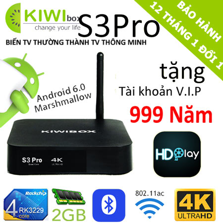 Android tv box kiwi s3 pro