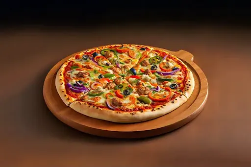 Onion And Capsicum Pizza