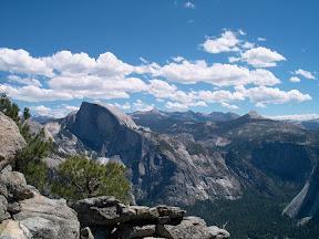 Half Dome from Yosemite Point