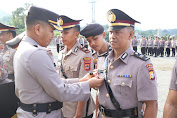 Sertijab Lingkup Polres Soppeng, Iptu Mahmuddin Resmi Jabat Kapolsek Lalabata