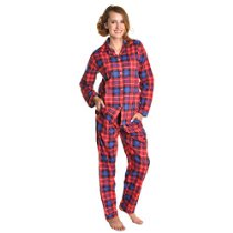 <br />Angelina Women's Cotton Flannel Pajama Set