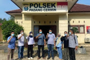 Desak Aparat Hukum, Pendamping Desa Datangi Polres Padang Cermin