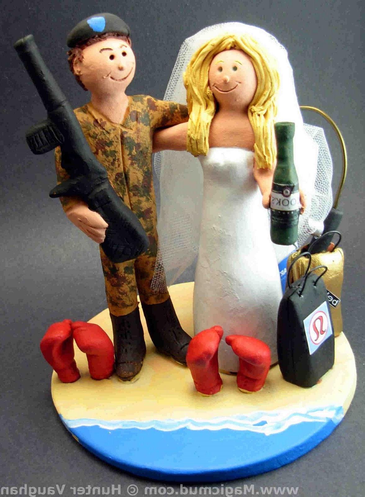 airforce wedding cake topper