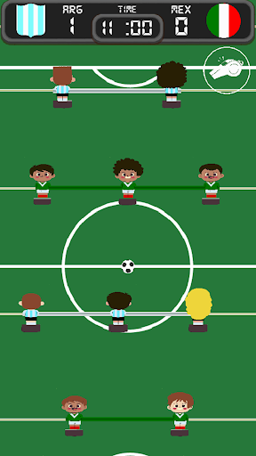 Screenshot Pong Goal: 2D table soccer