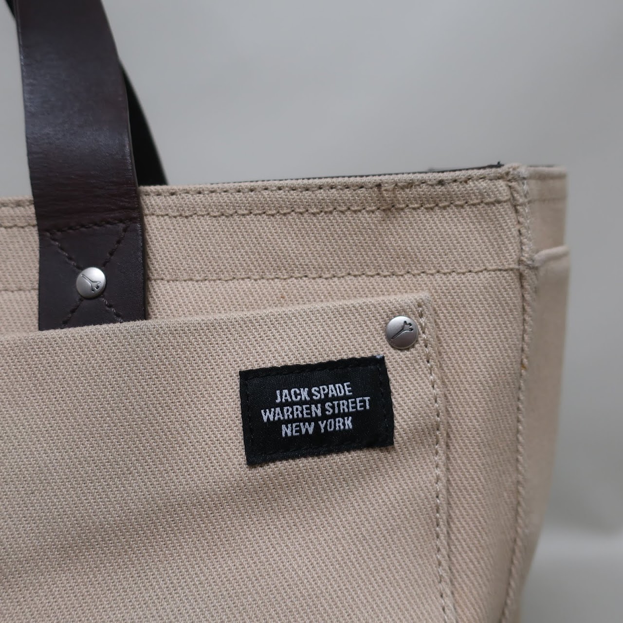 Jack Spade Khaki Shoulder Bag