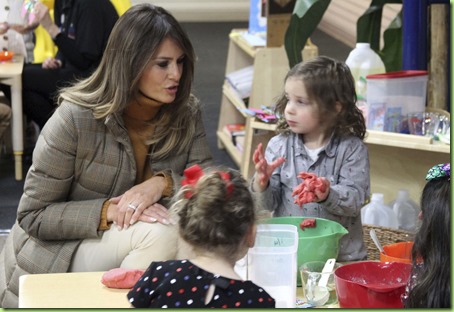 melania play doh