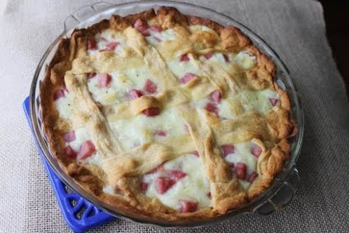 Click Here for Recipe: Ham and Cheese Pie