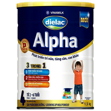 Dielac Alpha – Dinh dưỡng 03 trong 01 “bé to khỏe tinh nhanh”