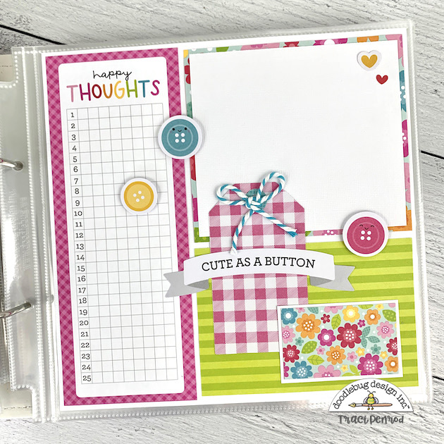 Artsy Albums Scrapbook Album and Page Layout Kits by Traci Penrod: 8x8  Fairy Scrapbook Pages for April