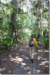 Andy on the trail