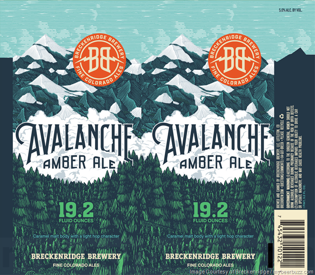 Breckenridge Brewery Adding Breck Lager & Avalanche 19.2oz Cans