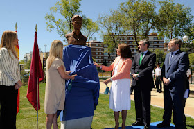 Inaugurados los Jardines de Miguel Ángel Blanco en Chamartín