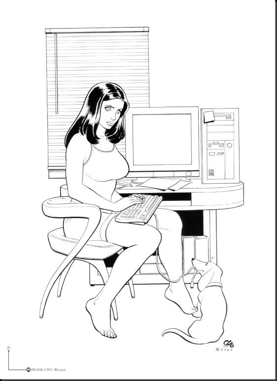 [Frank Cho] Women - Selected Drawings and Illustrations_854057-0077