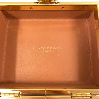 Tonya Hawkes NEW Hailey Blue Leather Bag