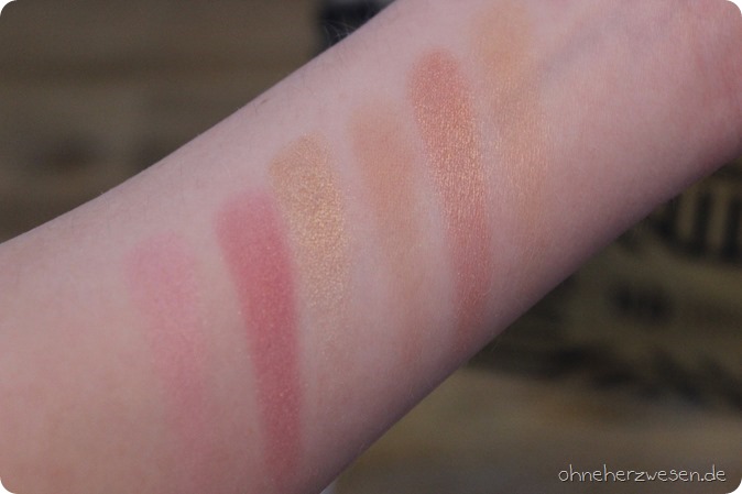 urban decay gwen stefani blush palette cherry angel easy hush oc lo-fi rouge limited edition le limitiert afterglow blush shopping haul review swatch swatches test bericht einkauf 3