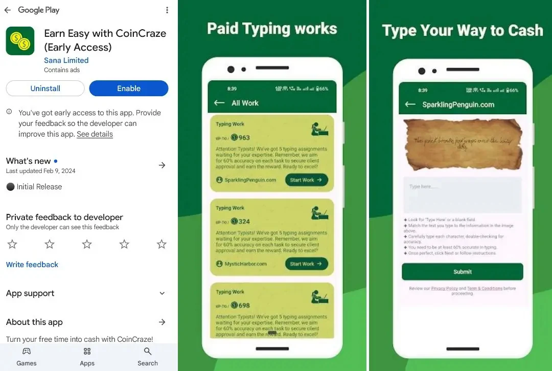 Earn Easy With CoinCraze