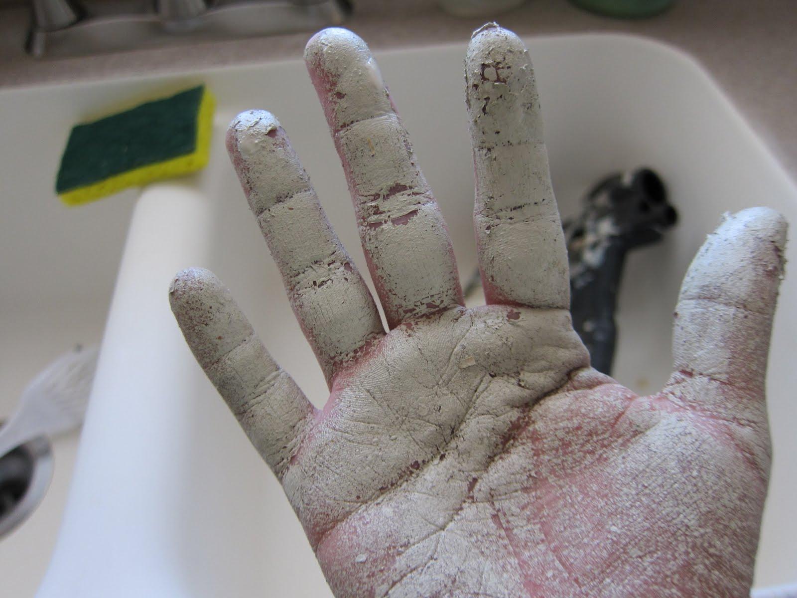 Finally, do wear latex gloves,