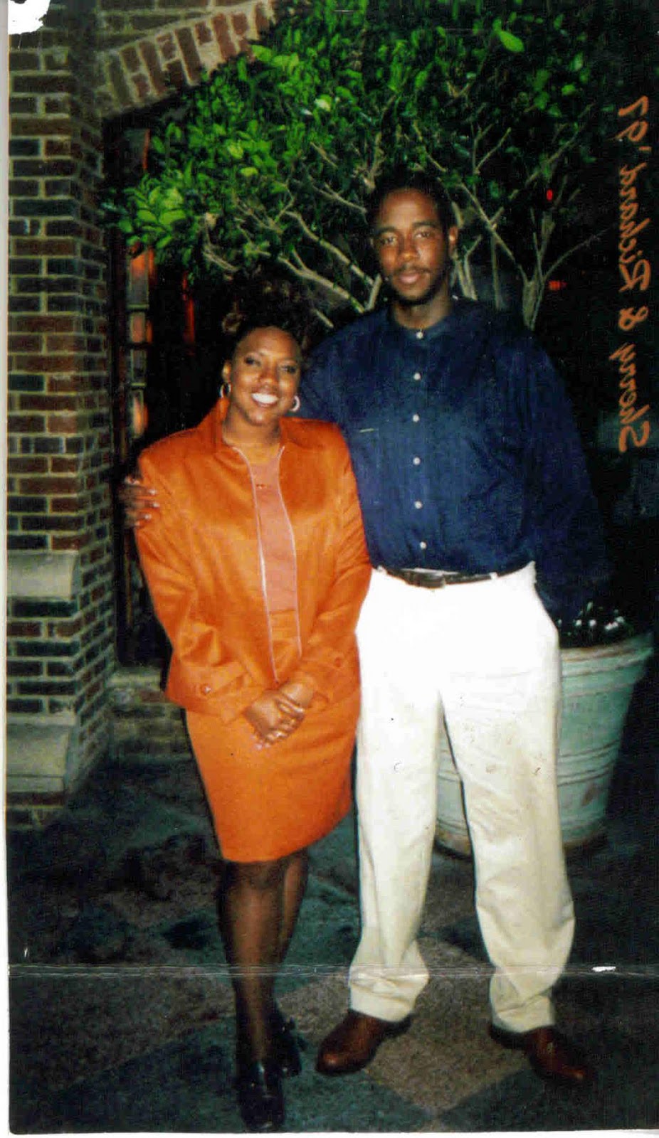 Our first date- October 1997.