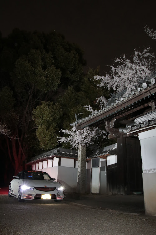 S660の桜とコラボ・s660と夜景に関するカスタム事例の投稿画像3枚目