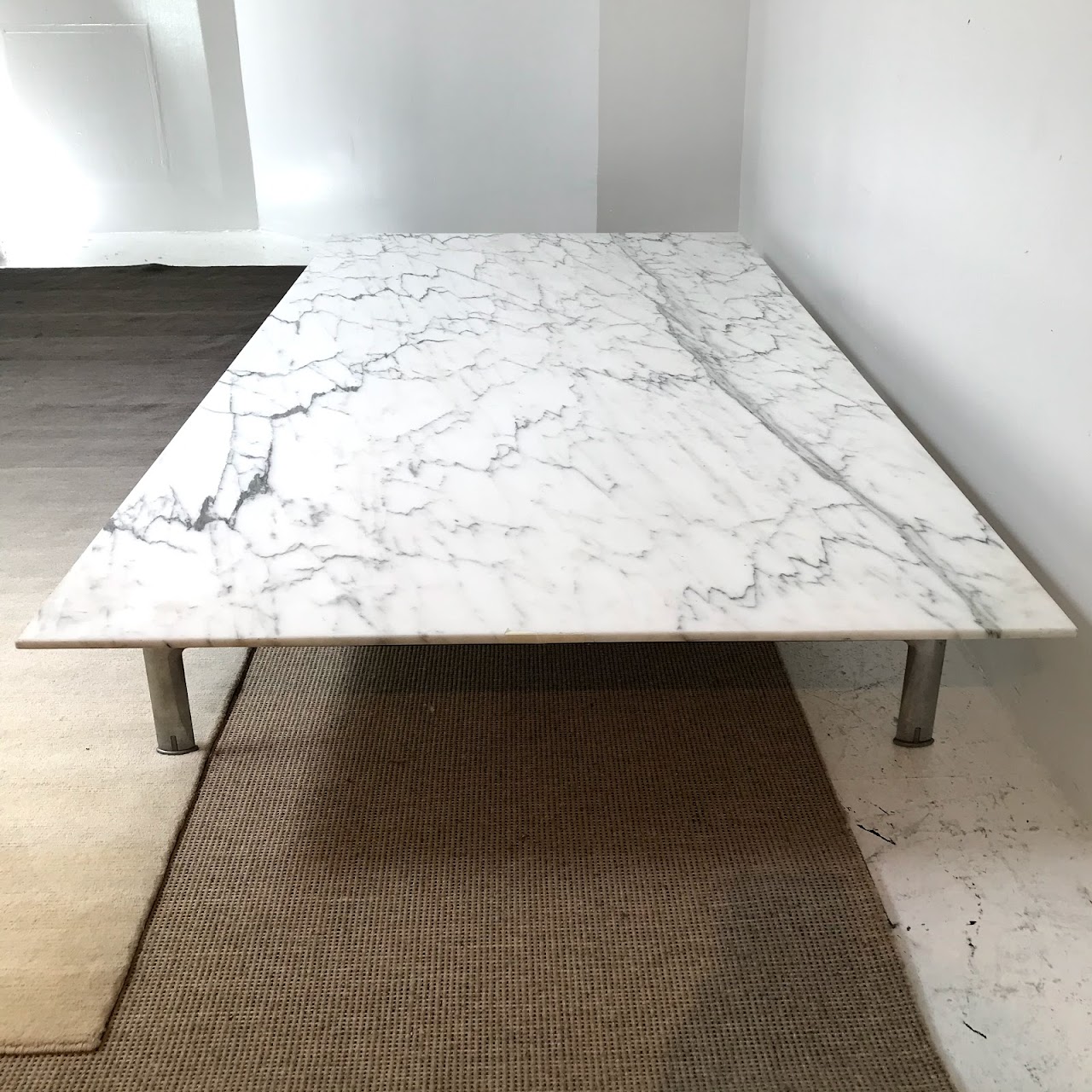 Modernist Italian Marble Cocktail Table