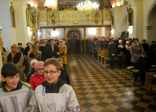 Podczas Mszy Świętej