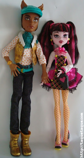 Monster High - Draculaura y Clawd Wolf