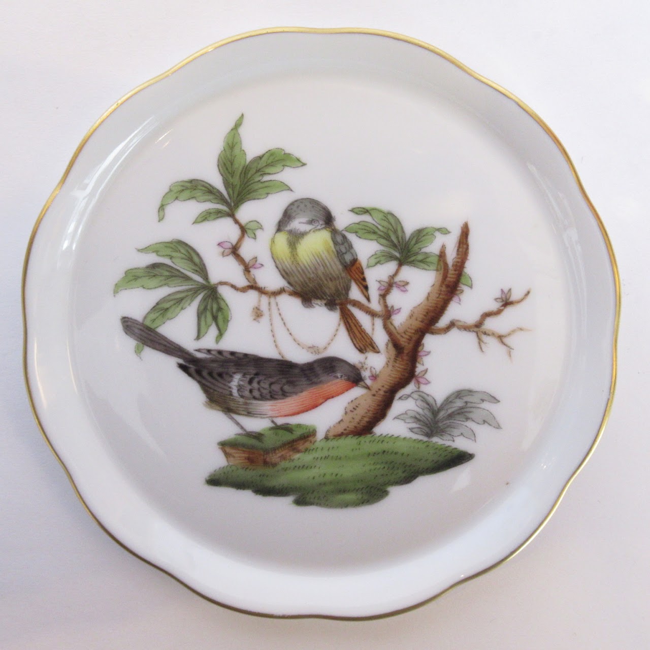 Herend Set 4 Bird Coasters