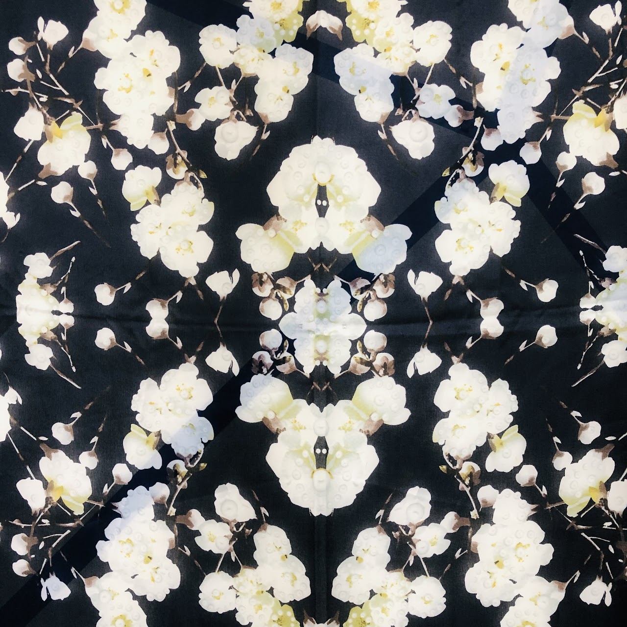 Givenchy Floral Scarf