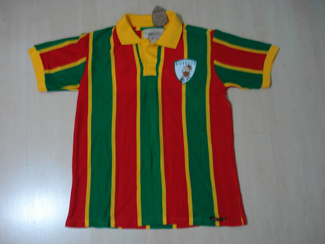 Camisa oficial do Deportivo Mustela Retrô