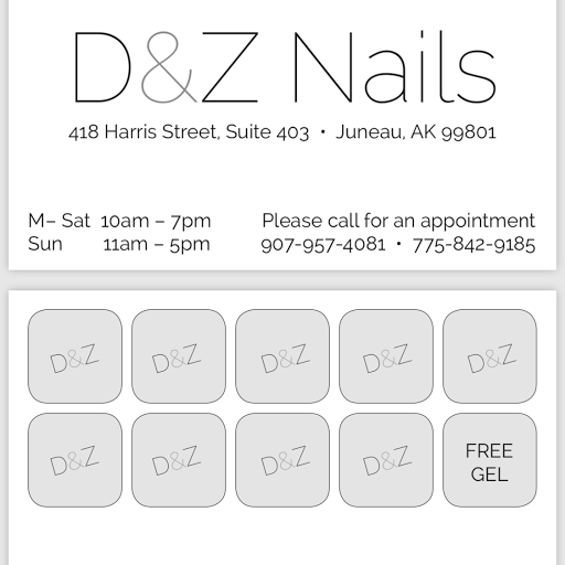 D&Z Nails logo