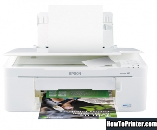 Reset Epson ME-330 printer use Epson reset program