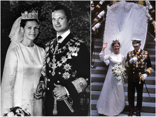 Begge Lægge sammen Bærbar ♔ Tomorrow´s Crowned Heads ♔: Udstilling: Kungliga Brudklänningar 1976-2015