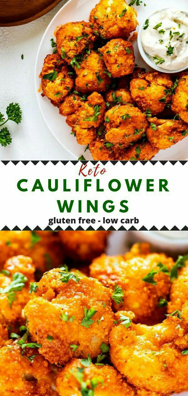 Buffalo Cauliflower Wings - Cup and Spoon