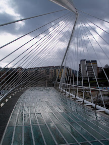 Calatrava's pedestrian bridge, Bilbao