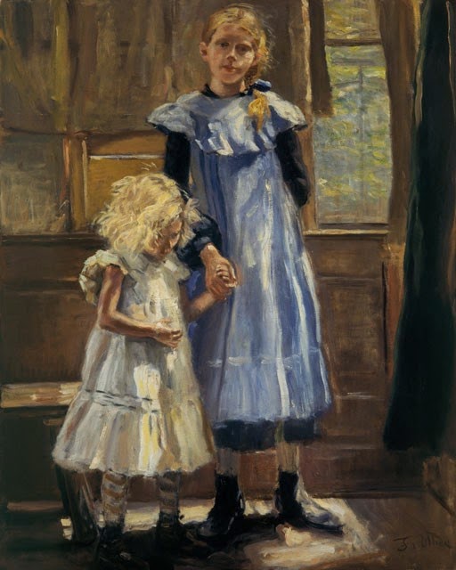 Fritz von Uhde - Zwei Mädchen